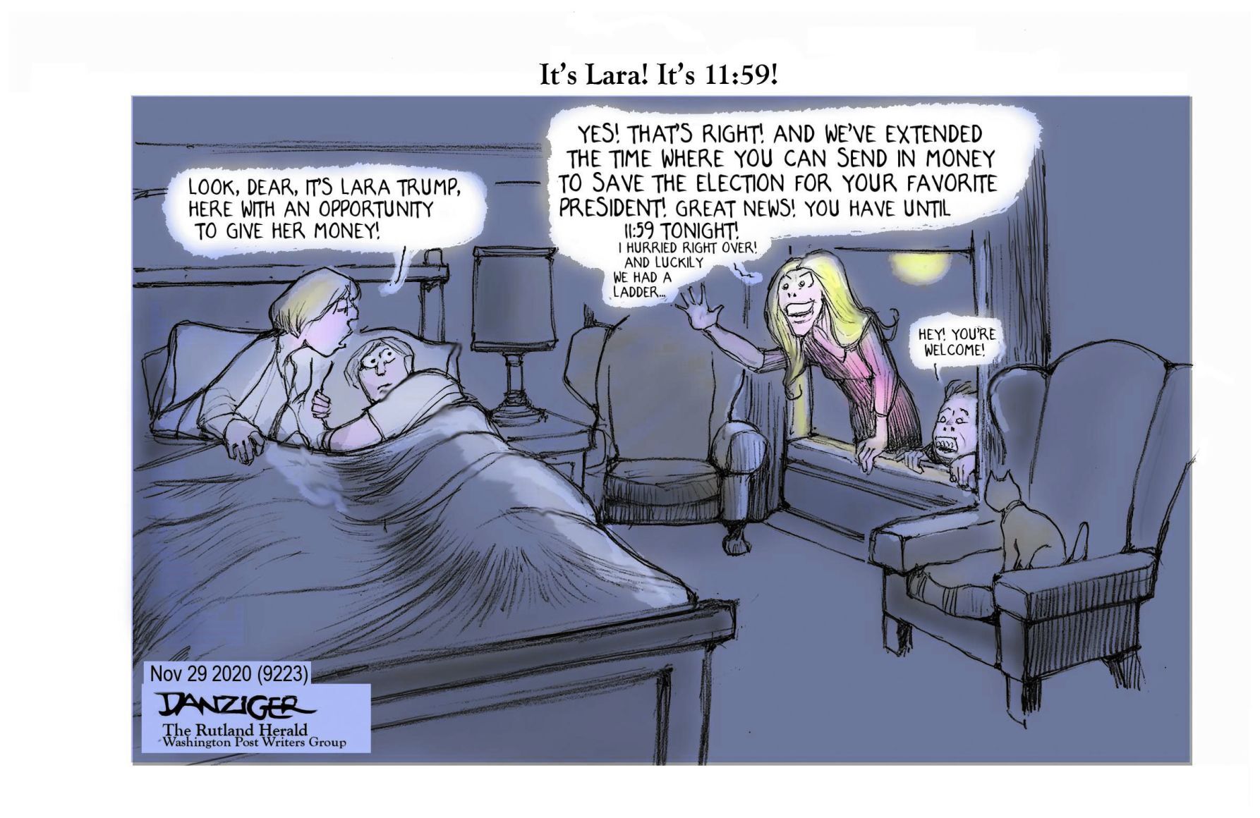 Jeff Danziger cartoon